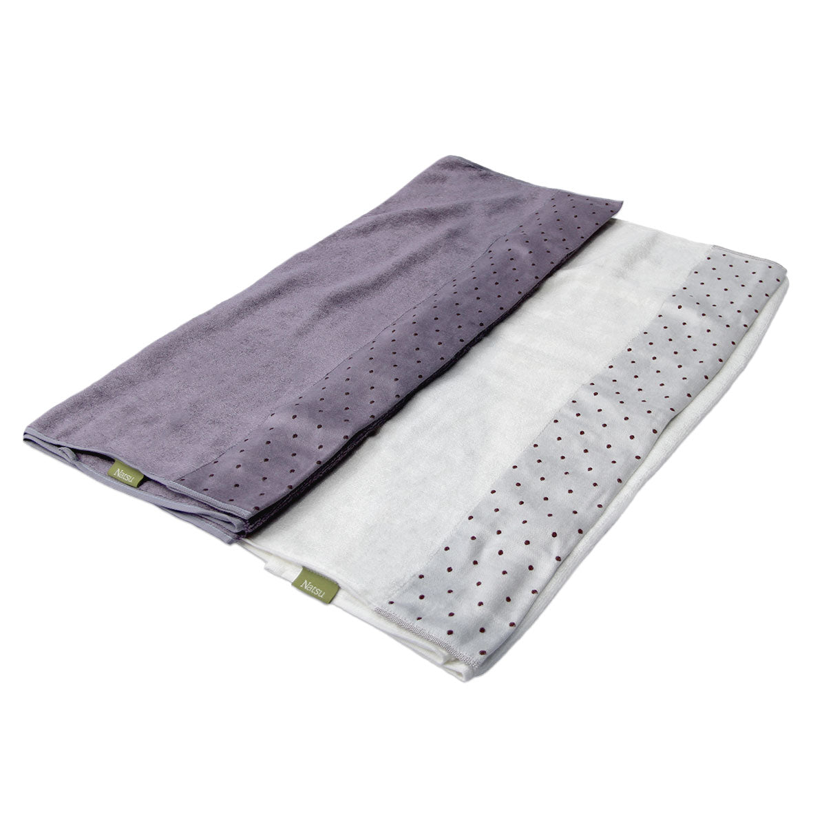 Colección Lavanda - toallas 100% bambú en color lavanda y blanco