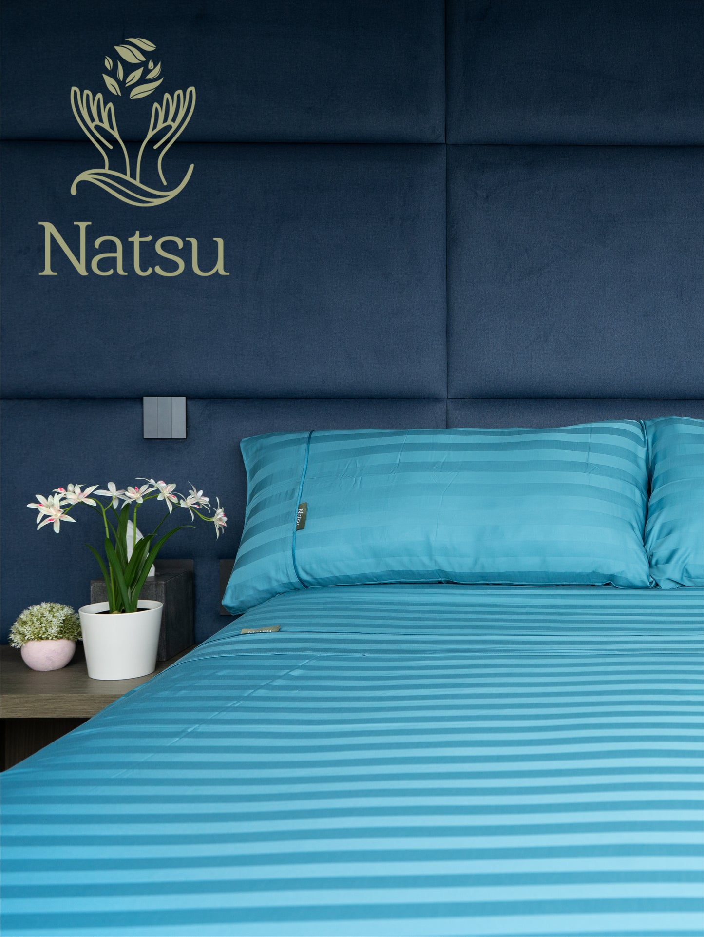 NEW Sábanas con líneas 100% bambú - Delicia bambú