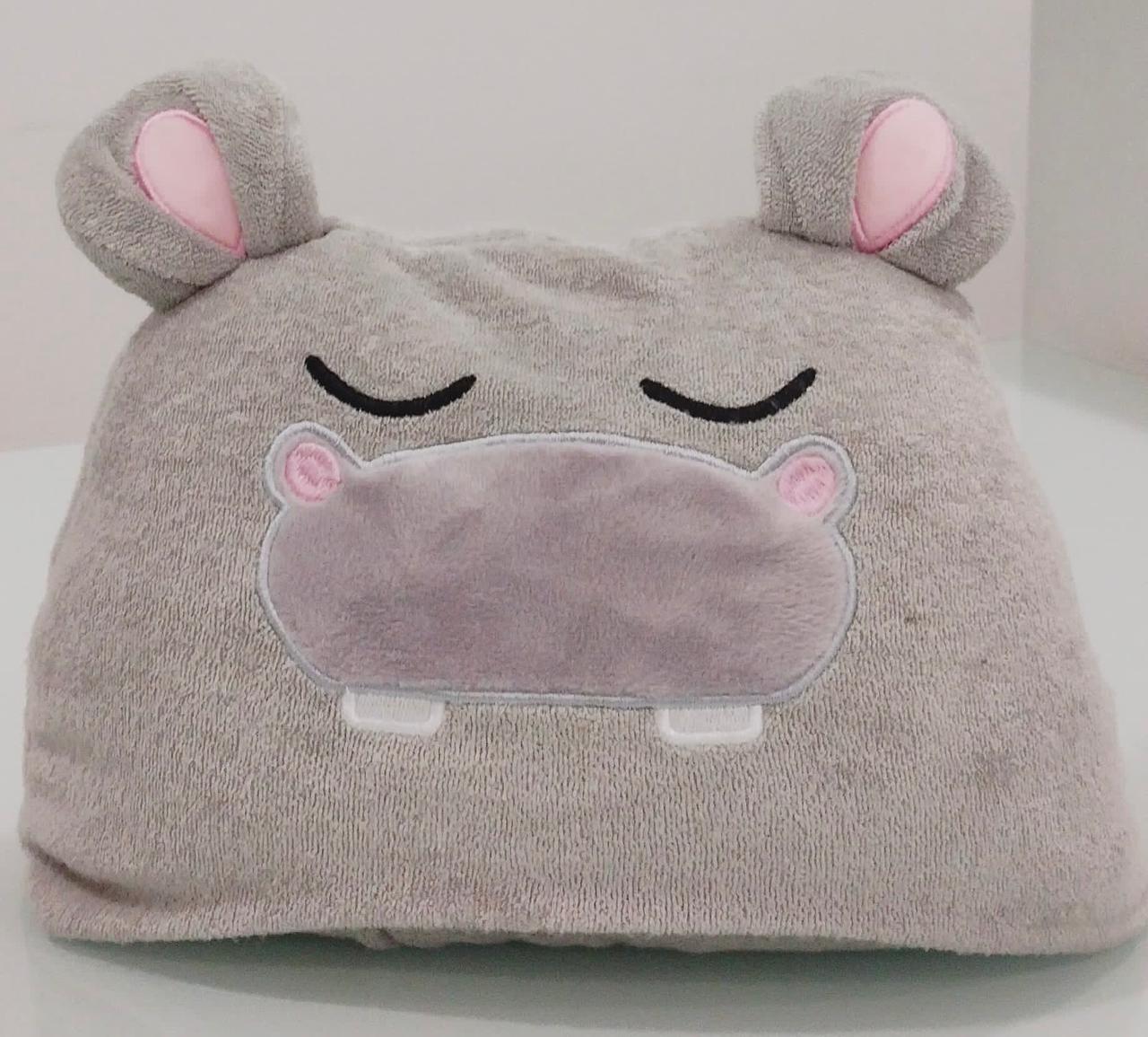 Divertida toalla capucha para niñ@s 100% bambú