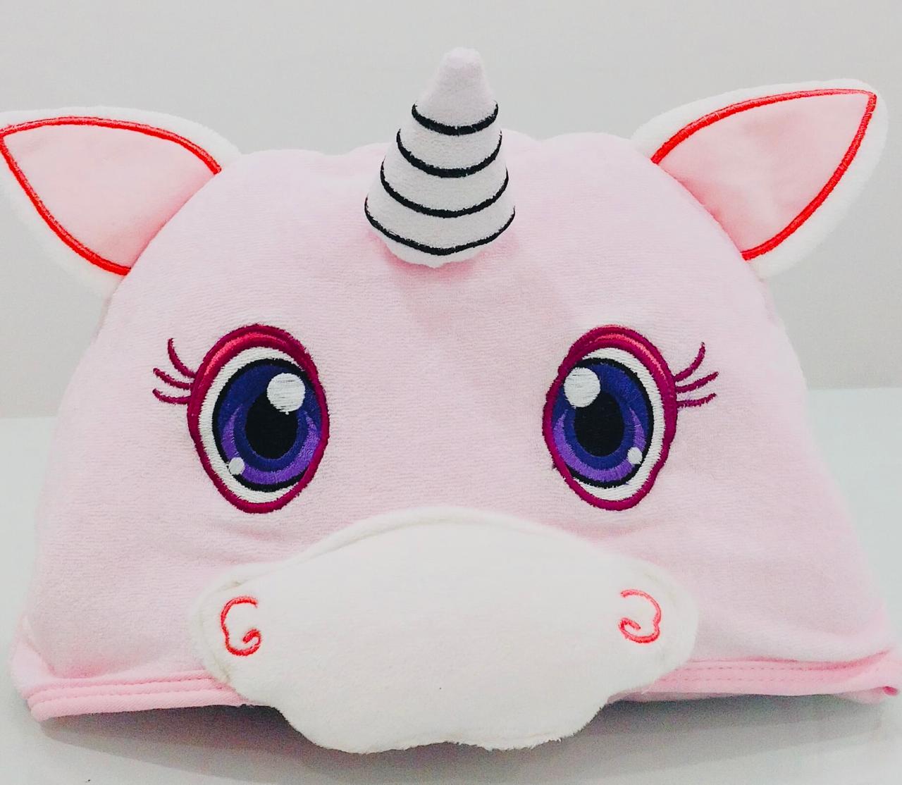 Divertida toalla capucha para niñ@s 100% bambú