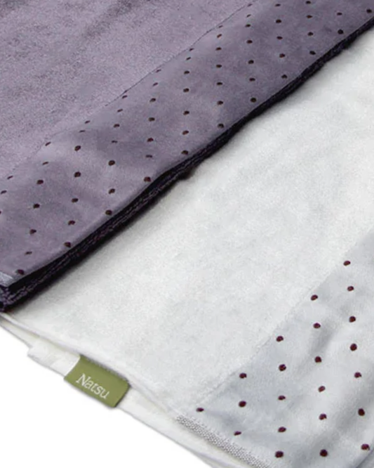 Colección Lavanda - toallas 100% bambú en color lavanda y blanco