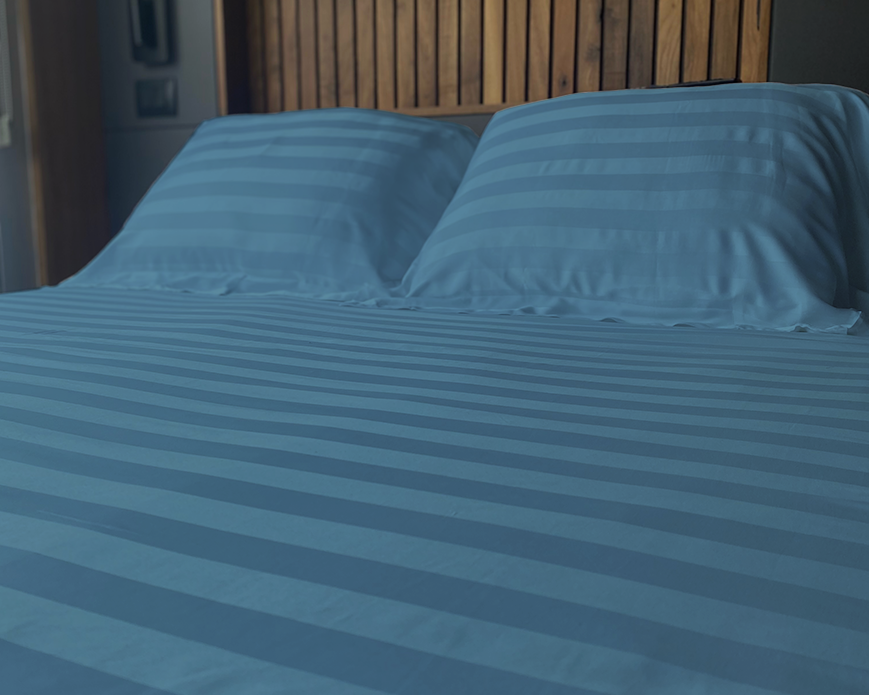 NEW Sábanas con líneas 100% bambú - Delicia bambú