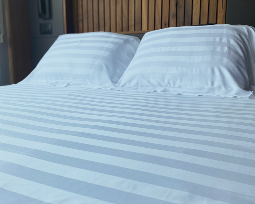 NEW Sábanas con líneas 100% bambú - Delicia bambú