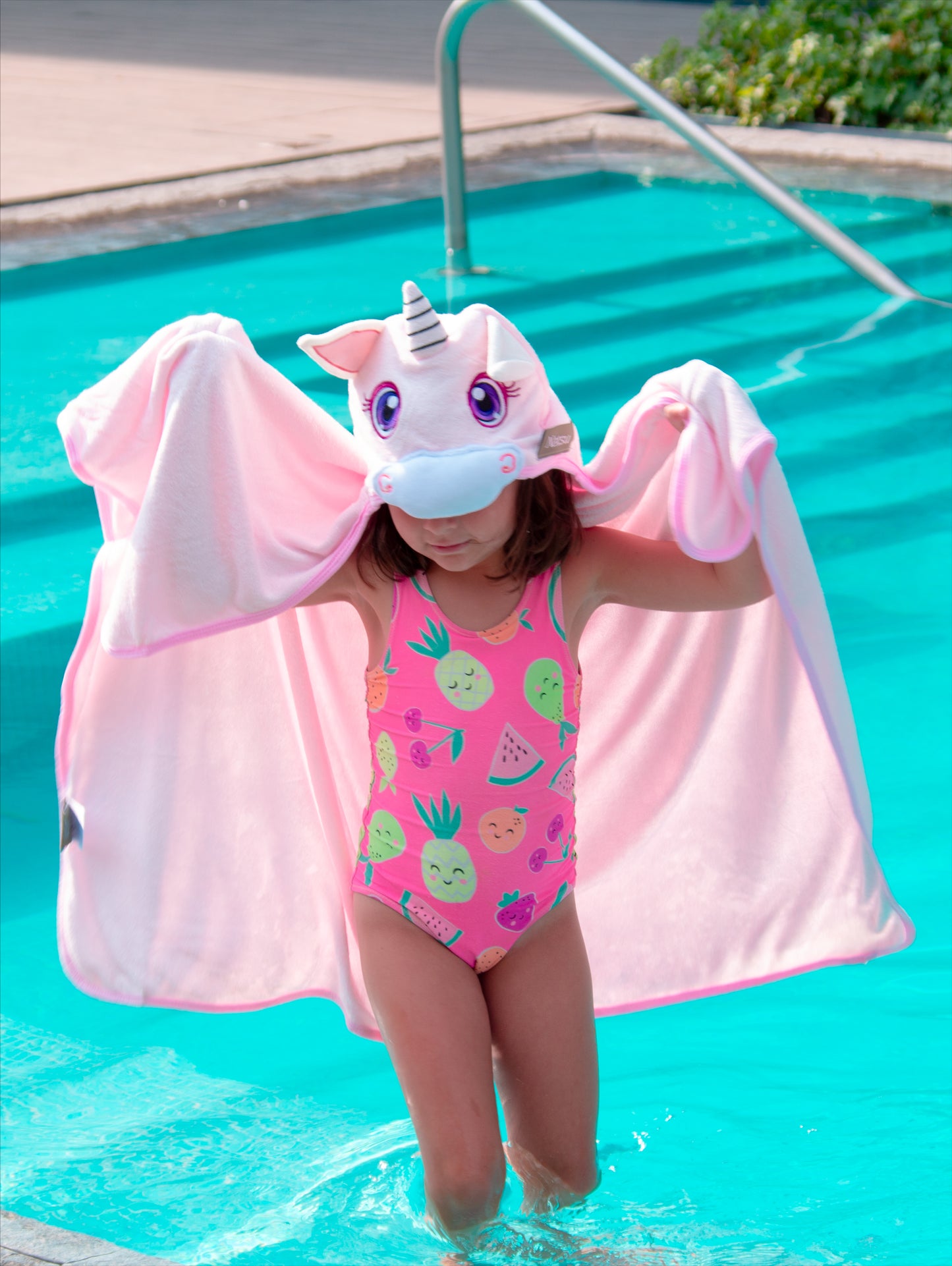 Divertida toalla capucha para niñ@s 100% bambú