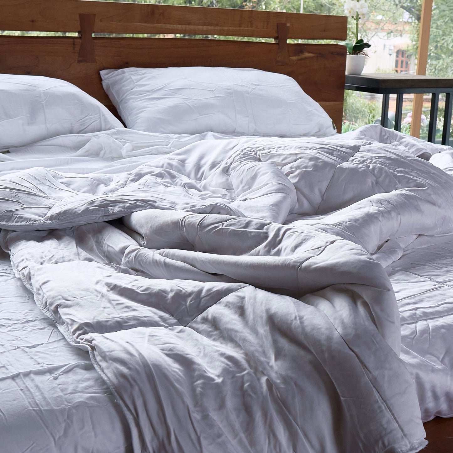 Relleno para Duvet - tela de bambú con algodón orgánico